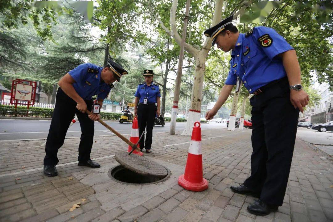 市政设施管理所督导维护基础设施营造良好城市环境